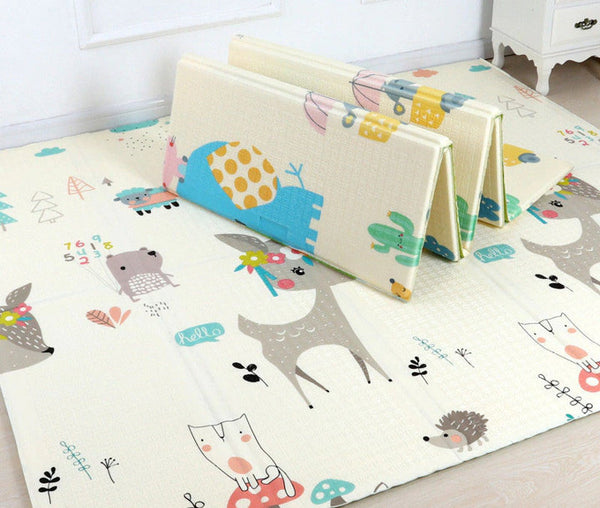 Foldable Cartoon Baby Play Mat,  Xpe foam mat for Nursery, High Quality children mat, Baby Crawling mat, Rug for kids, Baby Playing Mat
